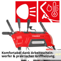 HECHT Benzin-Schneefräse 9542 SQ