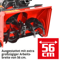 HECHT Benzin-Schneefräse 9555