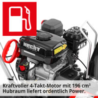 HECHT Benzin-Schneefräse 9555