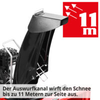 HECHT Benzin-Schneefräse 9555