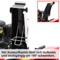 HECHT Benzin-Schneefräse 9555