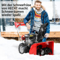 HECHT Benzin-Schneefräse 9555