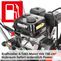 HECHT Benzin-Schneefräse 9555 SE
