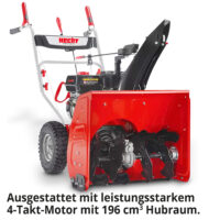HECHT Benzin-Schneefräse 9661