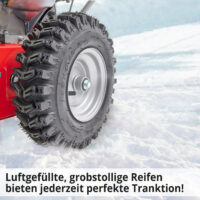 HECHT Benzin-Schneefräse 9661