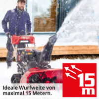 HECHT Benzin-Schneefräse 9666