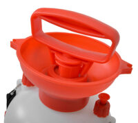 HECHT Drucksprüher mit robustem 5-Liter-Kunststoffbehälter.