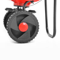 HECHT Düngerstreuer Salzstreuer Saatgutstreuer 27 Liter - Stufenlose Mengenkontrolle