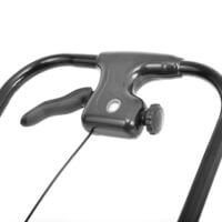 HECHT Düngerstreuer Salzstreuer Saatgutstreuer 27 Liter - Stufenlose Mengenkontrolle