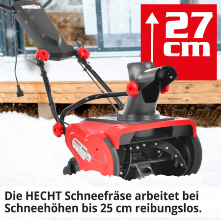 HECHT Elektro-Schneefräse 9200