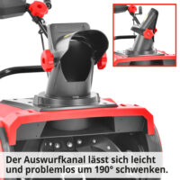 HECHT Elektro-Schneefräse 9200