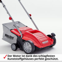 HECHT Elektro Vertikutierer 1420 für die Rasenpflege.