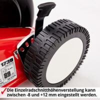 HECHT Elektro Vertikutierer 1700W mit 50l Grasfangkorb.