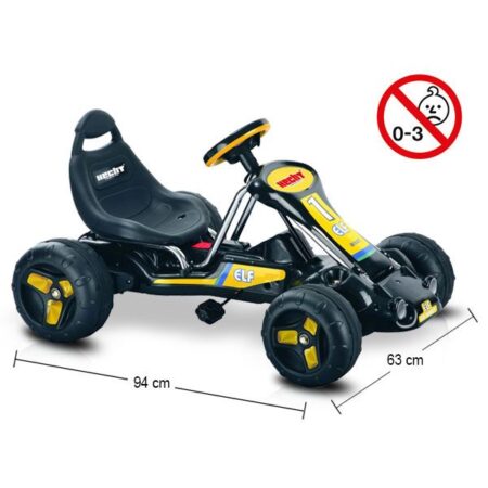 HECHT Go-Kart mit Pedalantrieb und Bremse