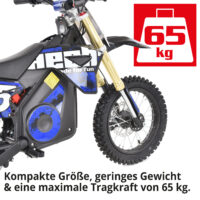 Hecht Kinder Elektro-Motorrad Dirtbike Blau 59100