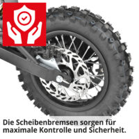 Hecht Kinder Elektro-Motorrad Dirtbike Blau 59100