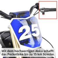 Hecht Kinder Elektro-Motorrad Dirtbike Blau 59100