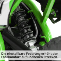 Hecht Kinder Elektro-Motorrad Dirtbike Grün 54501
