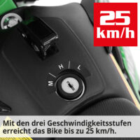 Hecht Kinder Elektro-Motorrad Dirtbike Grün 54501