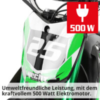 Hecht Kinder Elektro-Motorrad Dirtbike Grün 54501
