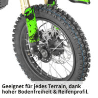Hecht Kinder Elektro-Motorrad Dirtbike Grün 59100