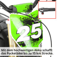 Hecht Kinder Elektro-Motorrad Dirtbike Grün 59100