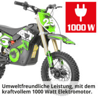 Hecht Kinder Elektro-Motorrad Dirtbike Grün 59100