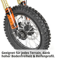 Hecht Kinder Elektro-Motorrad Dirtbike Orange 59100