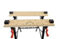 HECHT Klappbare Multifunktions Werkbank mit 100kg Traglast.