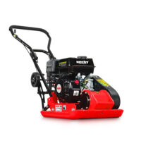 HECHT Plattenvibrator Rüttelplatte, Plattengröße 530x370mm.