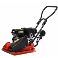 HECHT Plattenvibrator Rüttelplatte, Plattengröße 530x370mm.