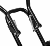 HECHT Plattenvibrator Rüttelplatte, Plattengröße 550x420mm.