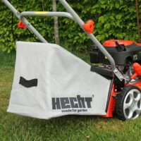 HECHT Benzin Rasenmäher 541 SW mit 4-Takt-Motor, 40 cm Schnittbreite, Radantrieb, 40-Liter-Fangkorb und 7-facher Höhenverstellung – kraftvoll, komfortabel und ideal für Rasenflächen bis 700 m².