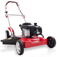 HECHT Benzin Mulchmäher 5511 BS mit 125 cm³ Briggs & Stratton Motor, 51 cm Schnittbreite, Mulchfunktion, Seitenauswurf und 5-facher Höhenverstellung – robust, effizient und ideal für mittelgroße Rasenflächen.