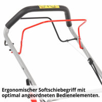 HECHT Benzin Rasenmäher 551 SX mit 196 cm³ 4-Takt-Motor (5,5 PS), 51 cm Schnittbreite, 5-in-1 Funktion, 65-Liter-Fangkorb, Radantrieb, Mulchkit, Seitenauswurf und 7-facher Höhenverstellung – kraftvoll und flexibel für große Gärten.