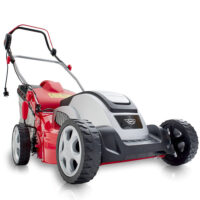 HECHT Elektro Rasenmäher 1641 mit 1600-Watt-Motor, 41 cm Schnittbreite, 50-Liter-Fangkorb mit Füllstandsanzeige, 7-facher Höhenverstellung und Mulchkit – ideal für Rasenflächen bis 800 m².