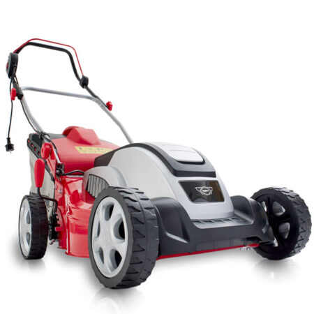 HECHT Elektro Rasenmäher 1641 mit 1600-Watt-Motor, 41 cm Schnittbreite, 50-Liter-Fangkorb mit Füllstandsanzeige, 7-facher Höhenverstellung und Mulchkit – ideal für Rasenflächen bis 800 m².