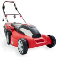 HECHT Elektro Rasenmäher 1844 mit 1800-Watt-Turbo-Motor, 42 cm Schnittbreite, 50-Liter-Fangkorb und zentraler Höhenverstellung – kraftvoll, leicht und ideal für Gärten bis 900 m².