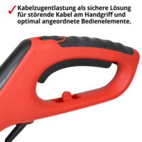 Hecht Rasentrimmer Elektro 630 mit 30cm Schnittbreite.