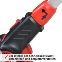 Hecht Rasentrimmer Elektro 630 mit 30cm Schnittbreite.