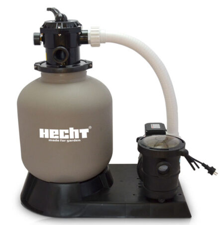 HECHT Sandfilteranlage 302016 mit 14.400 Litern pro Stunde.