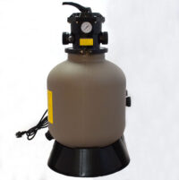 HECHT Sandfilteranlage 302016 mit 14.400 Litern pro Stunde.