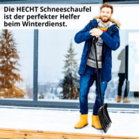 Hecht Schneeschaufel 46 cm breit