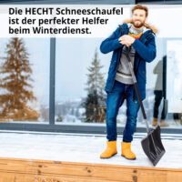 Hecht Schneeschaufel GT 54 cm breit