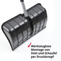 Hecht Schneeschaufel GT 54 cm breit