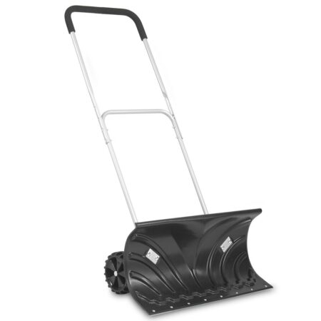 Hecht Schneeschieber mit Rollen