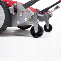 HECHT Spindelmäher 514 mit 46 cm Arbeitsbreite, 9-facher Schnitthöhenverstellung und 50-Liter-Fangkorb – umweltfreundlich, leise und ideal für kleine Rasenflächen mit exaktem Schnittbild.