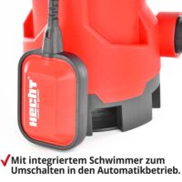 HECHT Tauchpumpe mit 8000 l/h Förderleistung