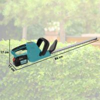 Heckenschere Akku elektrisch mit Schnittlänge für Garten 51cm