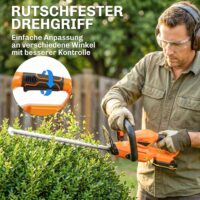 Heckenschere Akku elektrisch kabellos mit Schnittlänge 51cm